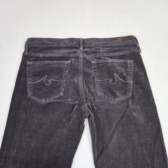 Adriano Goldschmied Stevie Jeans Size 28 Slim Straight Corduroy Chocolate Brown - Picture 6 of 16